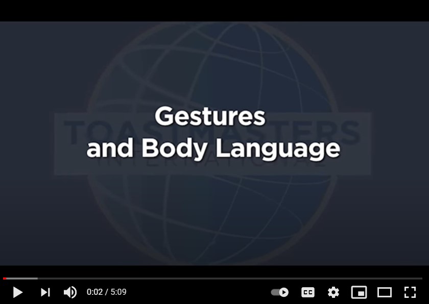 gestures body language