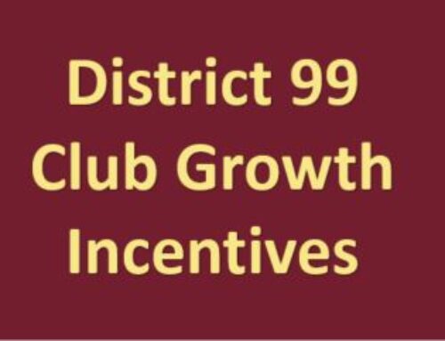 District 99 Club Growth Incentives