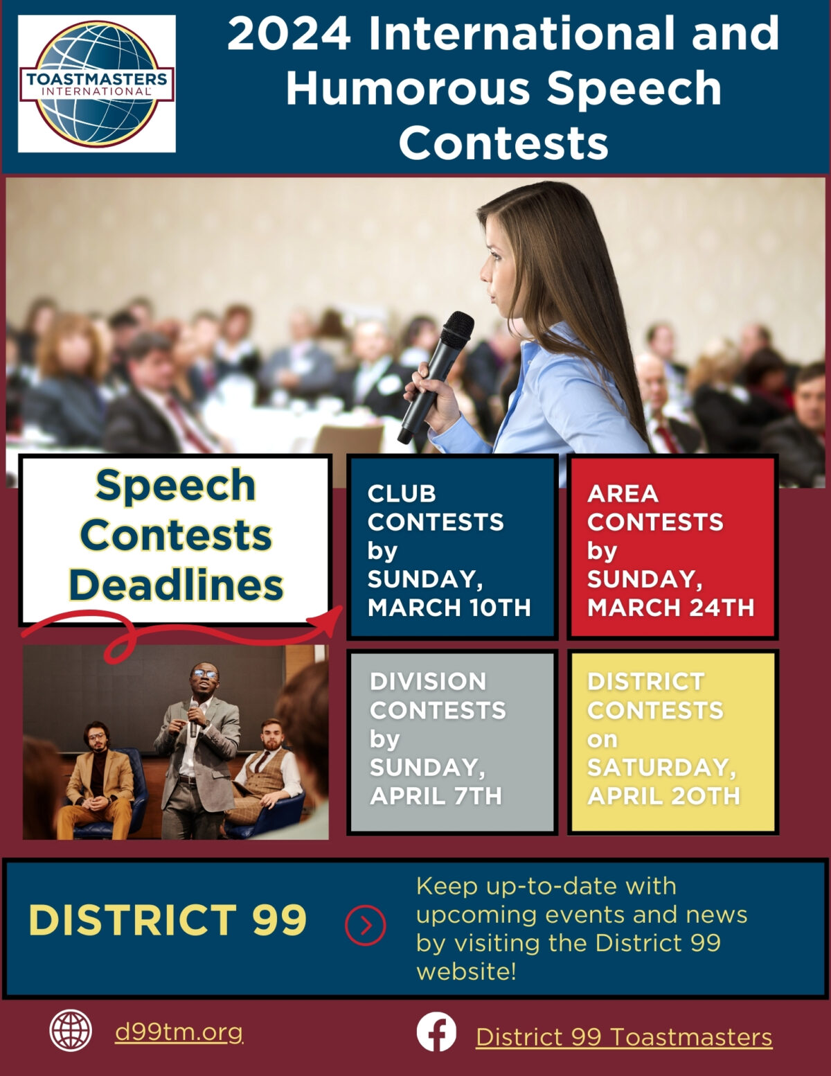 Spring Conference 2024 – District 99 Toastmasters